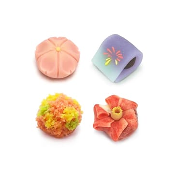 季節の生菓子の画像